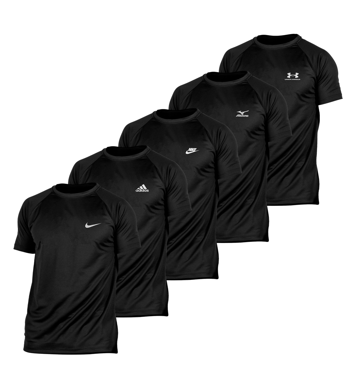 Compre 3 e Leve 5 - Kit ALL Black Dry FIT Basic