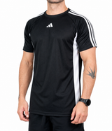 🔥 [Lançamento]-  Camiseta Dry Fit Adidas III Listras v2