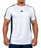 🔥 [Lançamento]- (G1 ao G4) Camiseta Dry Fit Adidas III Listras V2
