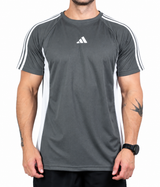 🔥 [Lançamento]-  Camiseta Dry Fit Adidas III Listras v2