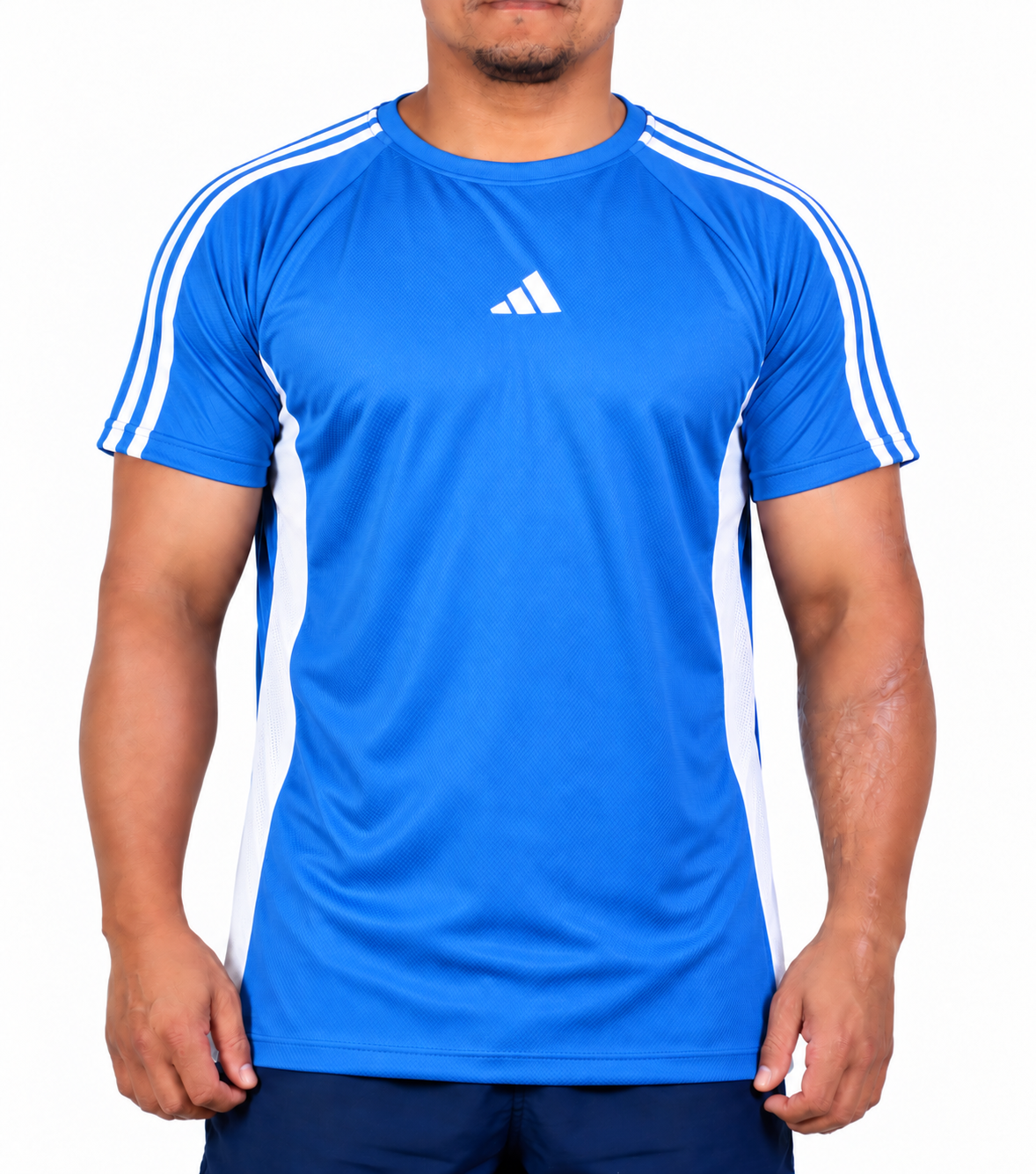 🔥 [Lançamento]- (G1 ao G4) Camiseta Dry Fit Adidas III Listras V2
