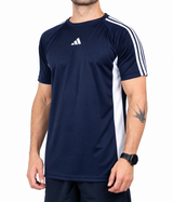 🔥 [Lançamento]-  Camiseta Dry Fit Adidas III Listras v2