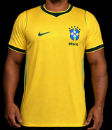[PLUS SIZE] Camisa Brasil I 2026/27 Jogador Masculina