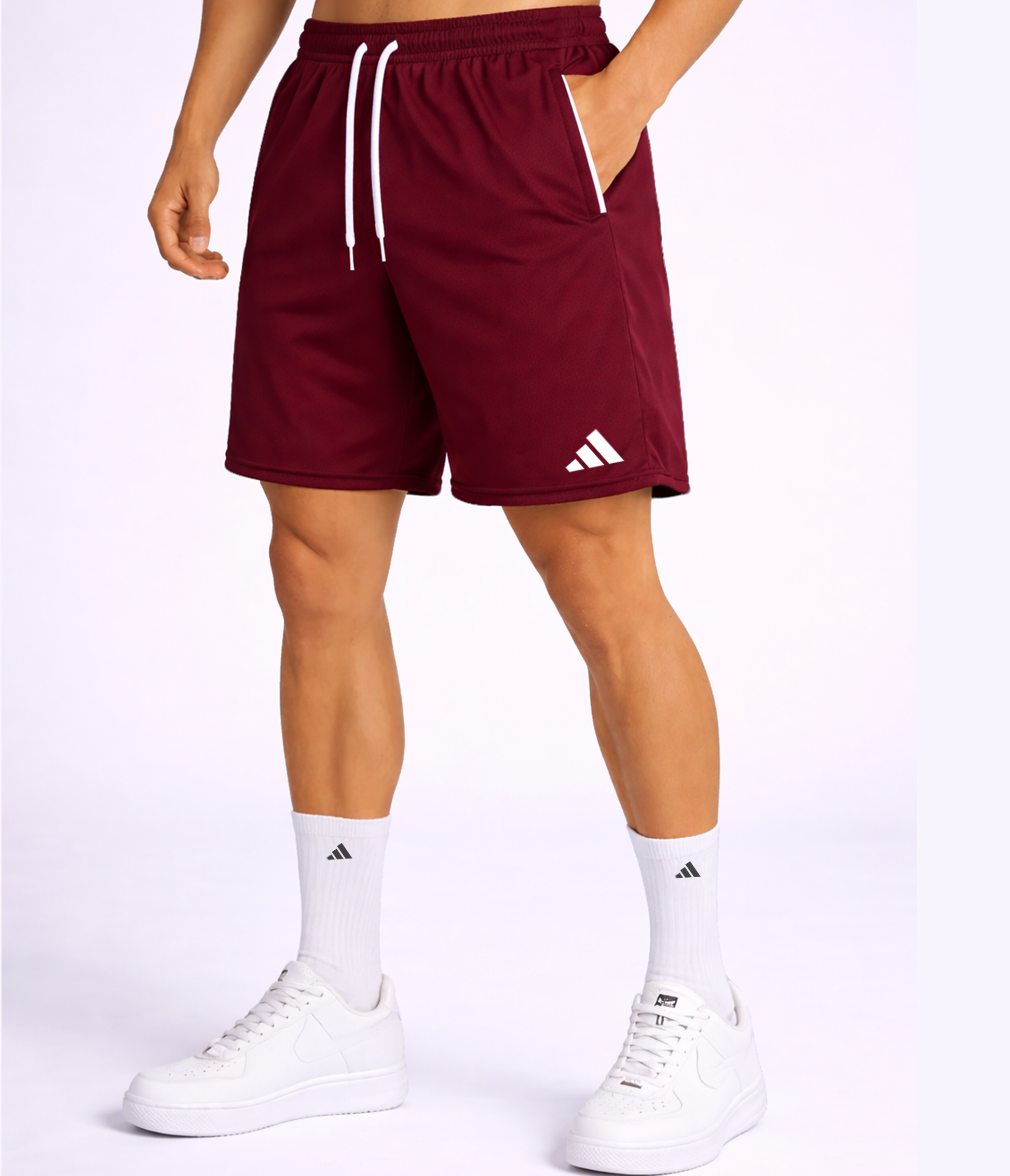 Shorts Adidas Run PRO - Bordo