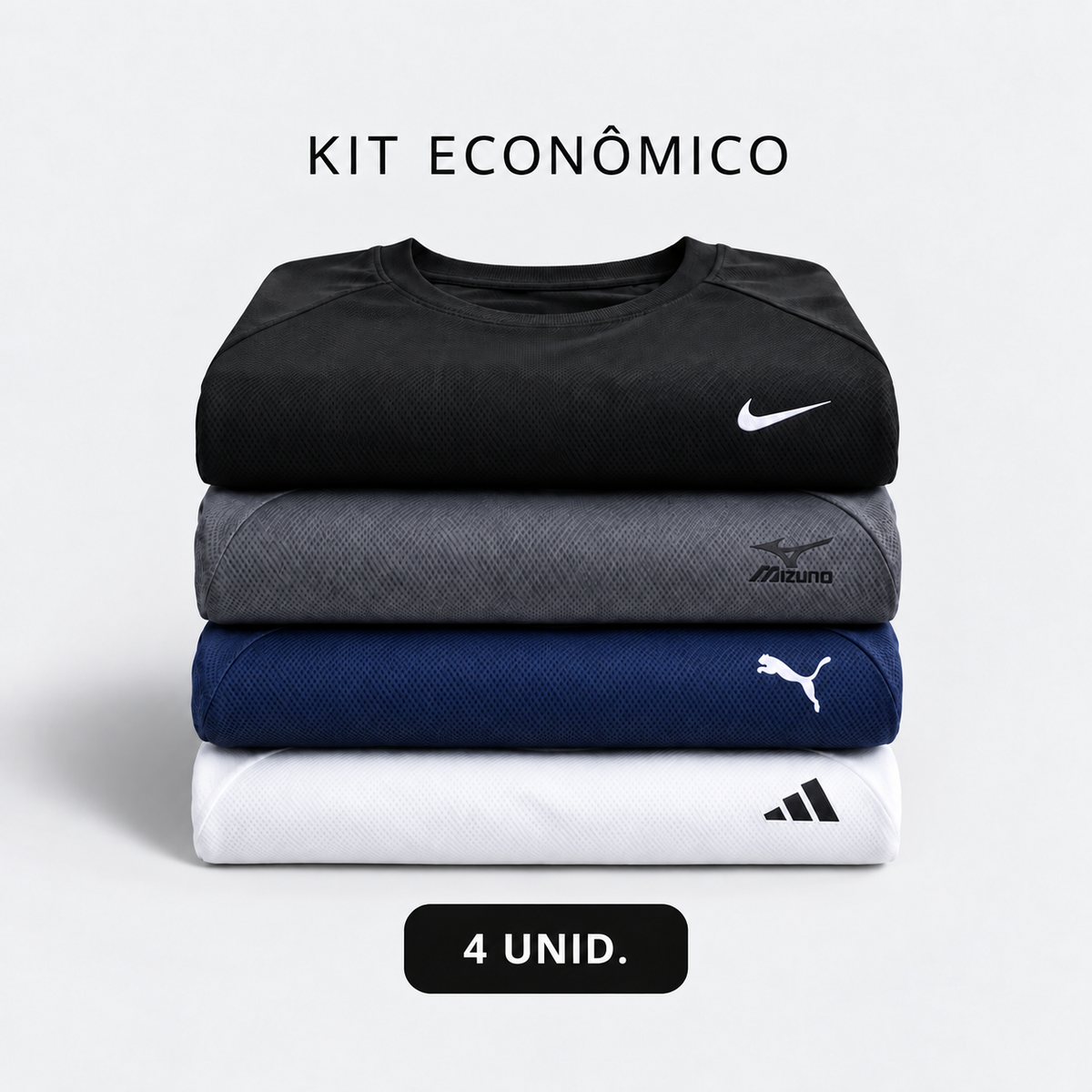 KIT 4 peças Dry Fit Econômica