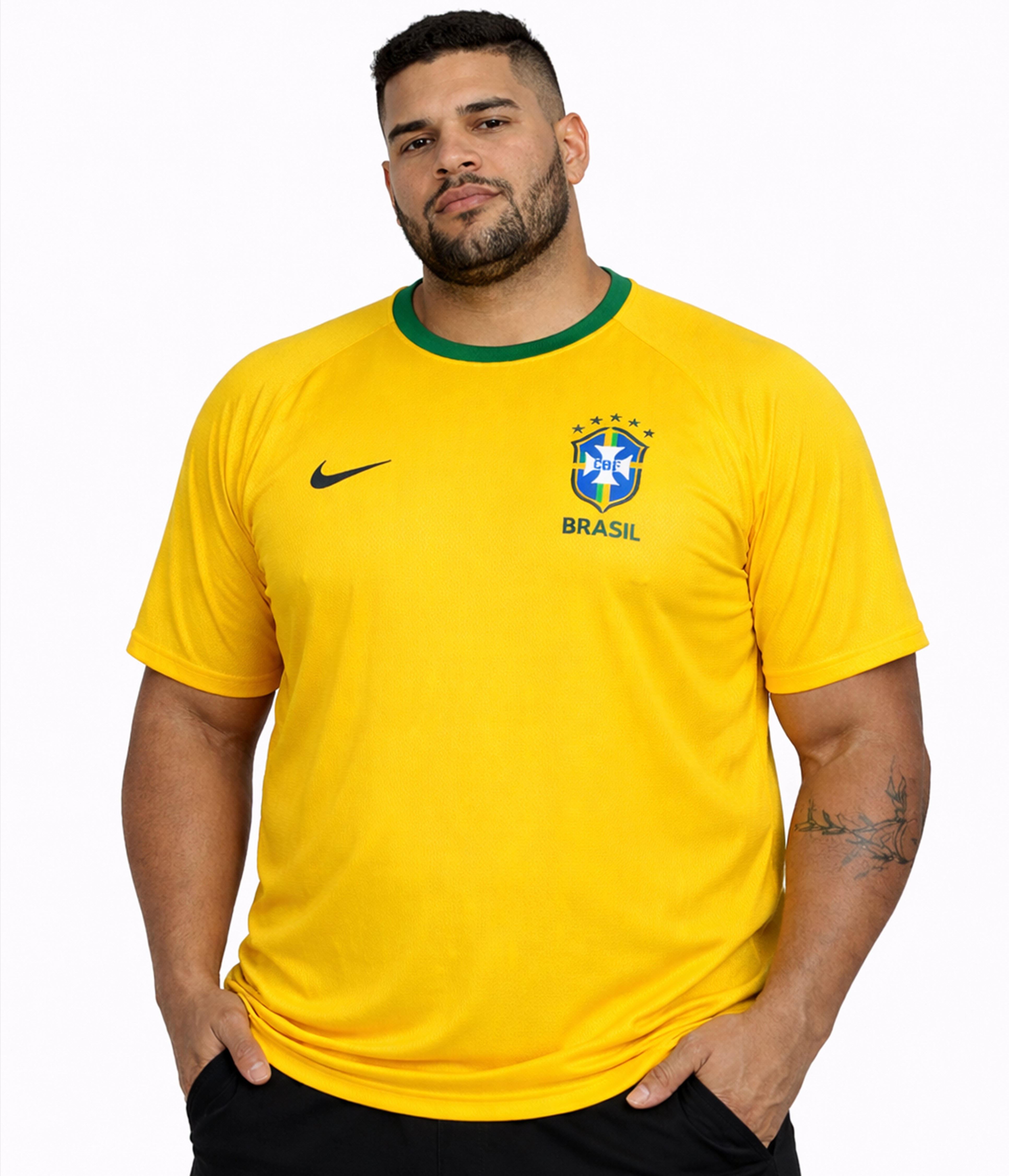 (G1 ao G4) Camiseta Brasil Copa 2026 Basic