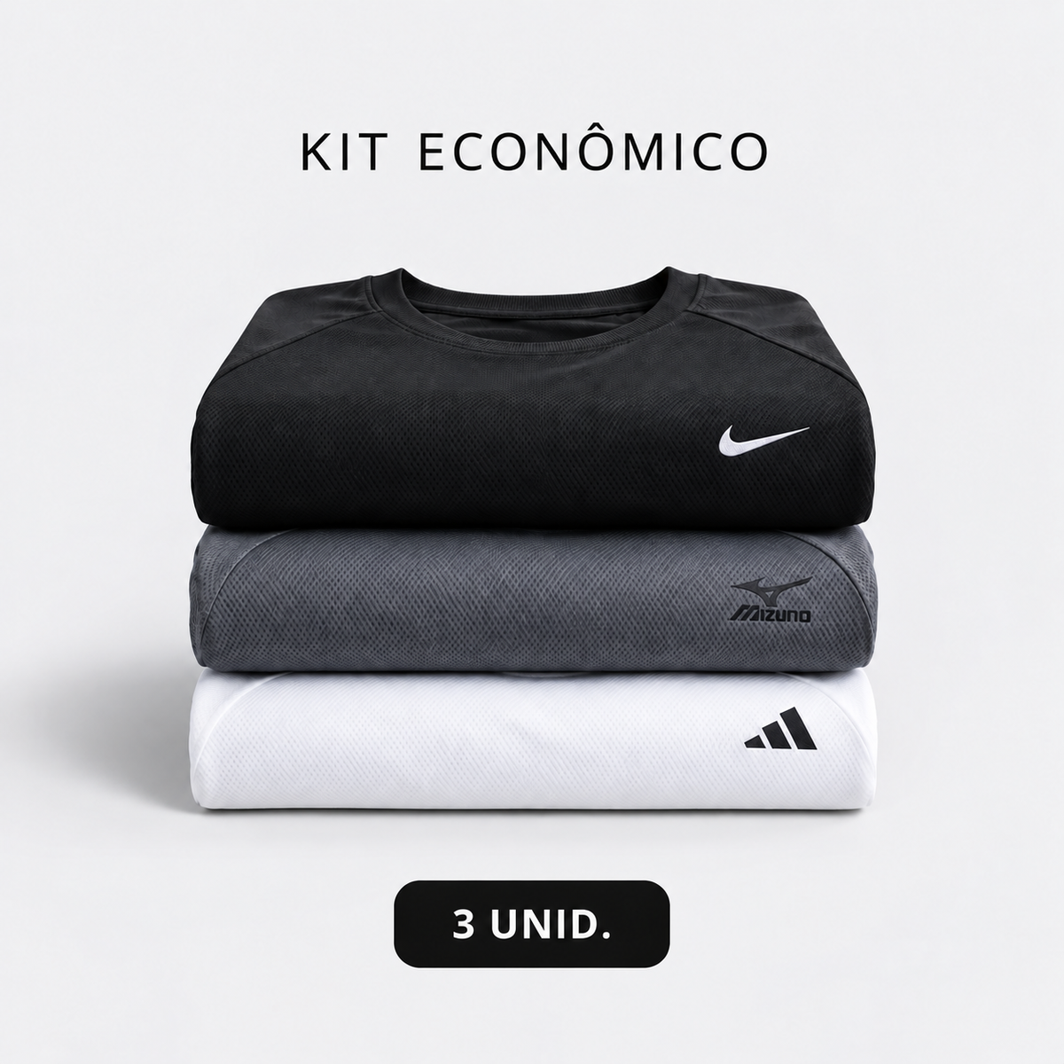 KIT 3 peças Dry Fit Econômica
